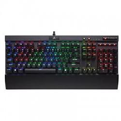 美商海盗船（USCorsair）Gaming系列 K70 LUX RGB 幻彩背光机械游戏键盘 黑色 茶轴