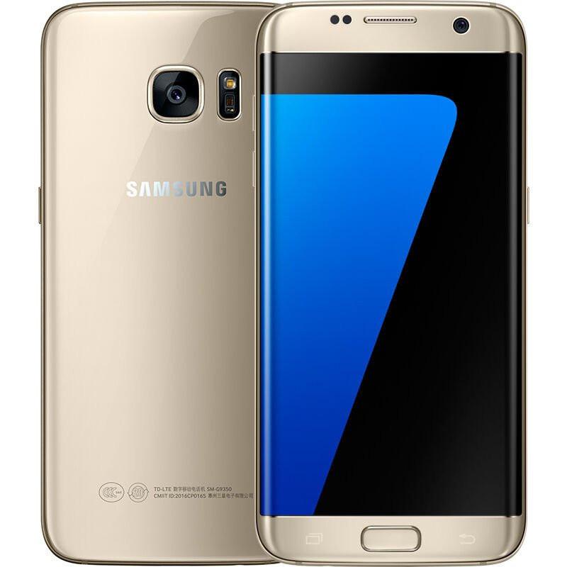 SAMSUNG三星 GalaxyS7 edge（G9350）4+32G版 全网通4G手机（铂光金）
