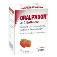 ORALPAEDON婴幼儿电解质水宝宝发烧腹泻草莓味10包*5.2g/包