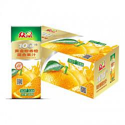 限西北：众果100%黄金柑香橙混合果汁250ml×16盒 标箱
