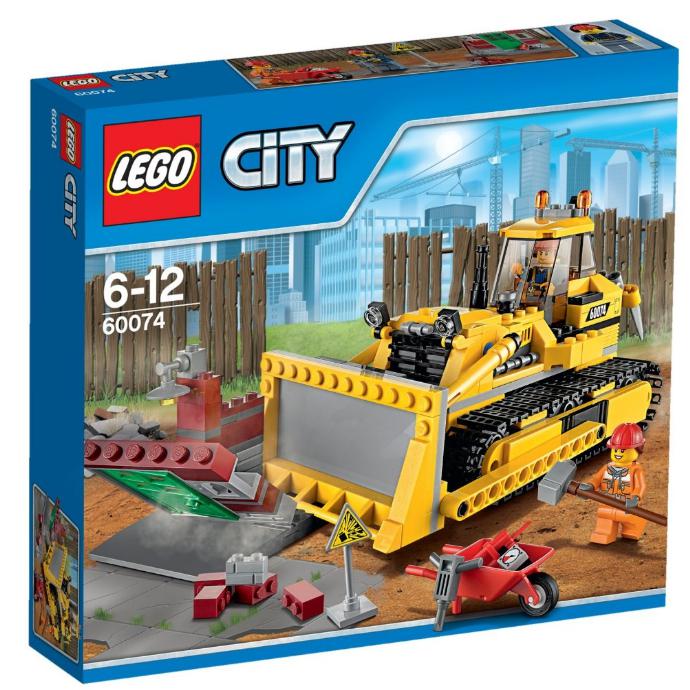 LEGO 乐高 CITY 城市系列 60074 工程推土机