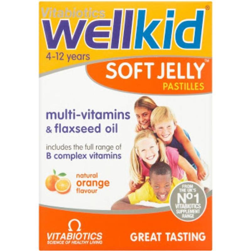 Vitabiotics Wellkid 儿童复合维生素 香橙味果冻软糖 30粒