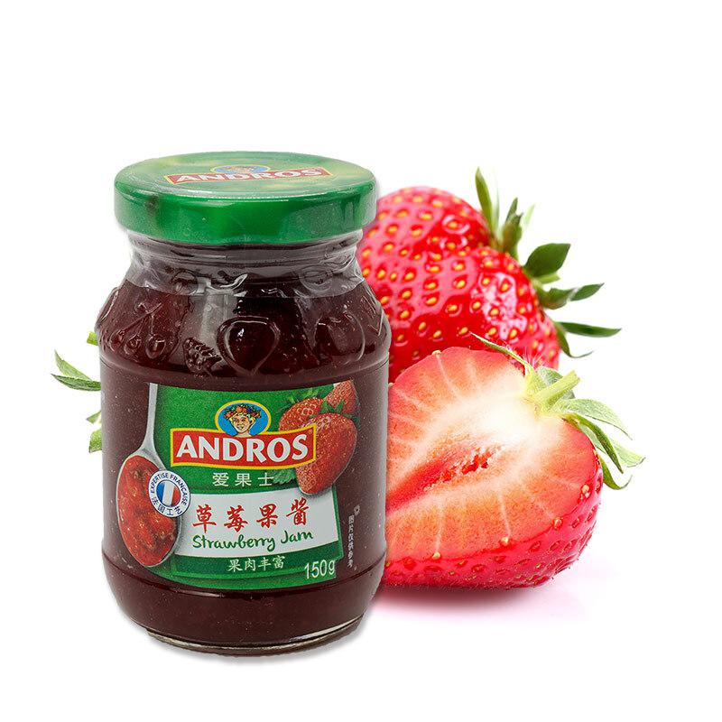 Andros安德鲁爱果士 草莓果酱 150g