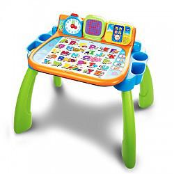 伟易达(Vtech) 点触学习桌 黑板画板早教3合1儿童游戏桌 多功能玩具台 早教益智玩具桌+凑单品