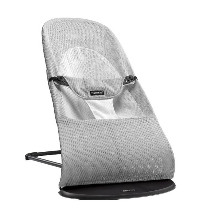 BABYBJORN Bouncer Balance Soft 平衡型 柔软保护婴儿摇椅 银白色