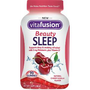 Vitafusion Beauty Sleep 美容助眠软糖 90粒 樱桃香草味