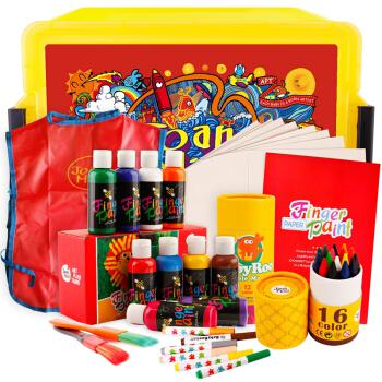Joan Miro 美乐 幼儿可水洗绘画7件套 收纳礼盒装 *3件