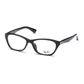 RayBan 雷朋 男女黑色全框板材近视眼镜框光学镜架RX5295D 2000 54mm