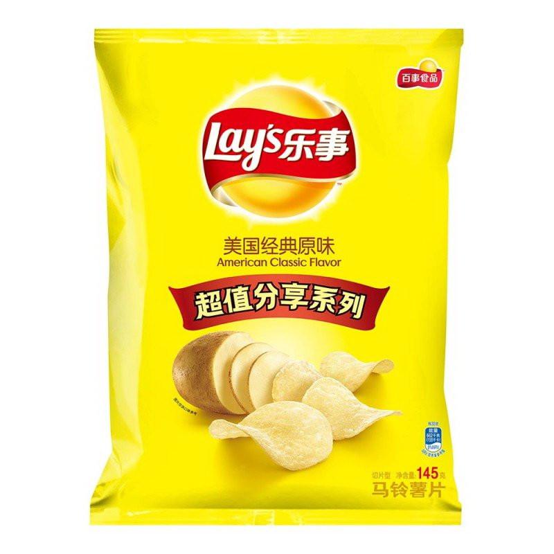 乐事 马铃薯片 美国经典原味 145g/袋
