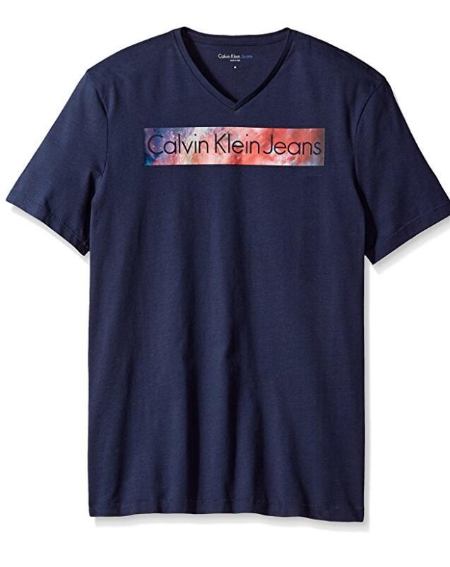 Calvin Klein 彩虹Logo男T恤