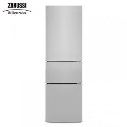 扎努西·伊莱克斯/ZANUSSI ZMM2100LPA 210升三门家用节能冷藏冷冻电冰箱（银色）