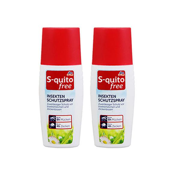 S-quitofree 宝宝长效防蚊虫喷雾（2岁以上）100ml*2瓶