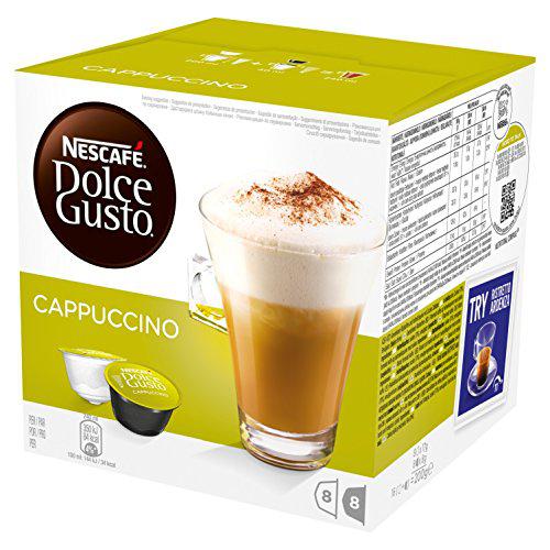 Nestlé 雀巢 Dolce Gusto 摩卡/卡布奇诺/拿铁玛奇朵 咖啡胶囊 16颗（128g）*3盒