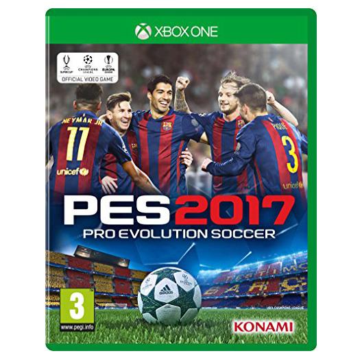KONAMI 科纳米 PES 2017（实况足球2017） Xbox One 实体版