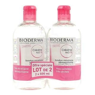 BIODERMA 贝德玛 敏感肌卸妆水 粉水 500ml*2瓶