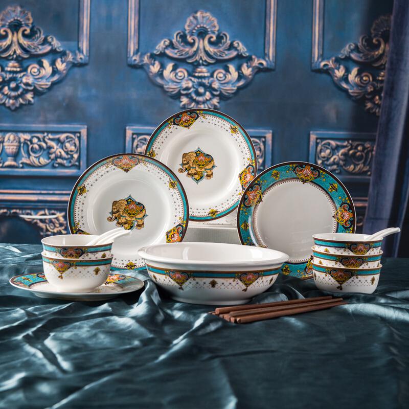 瓷魂 欧式创意家用陶瓷餐具套装