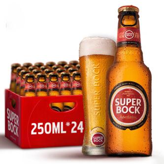 SUPER BOCK 超级波克 经典黄啤 250ml*24瓶+开勒啤酒 250ml*6瓶装 +凑单品