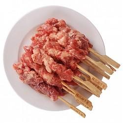 科尔沁 内蒙古牛肉 牛肉串清新原味400g/袋 烧烤食材
