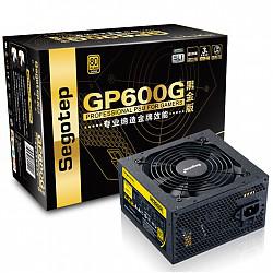 Segotep 鑫谷 GP600G 黑金版 电源（金牌认证//额定500W）