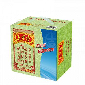 王老吉凉茶 茶饮料绿盒 250ml*12盒