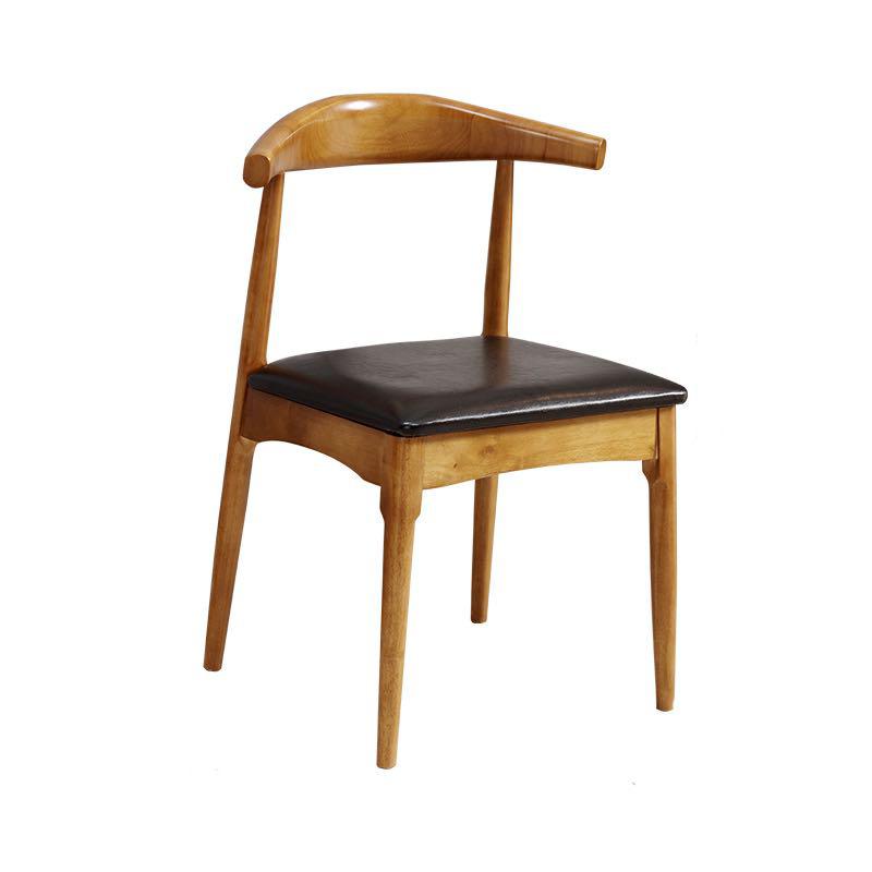 夏树 北欧风格 实木椅子  三色可选