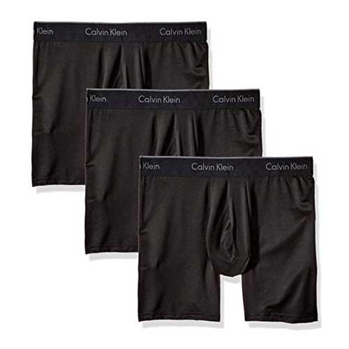 Calvin Klein Microfiber男子平角内裤3条装