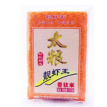 太粮 靓虾王香软米 油粘米 大米 南方米1kg *10件
