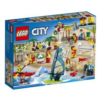 2017年新！LEGO 60153 城市系列 海滩假期人偶包