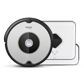 移动端、移动端：iRobot Braava380 挚爱版 擦地机器人+Roomba 601 扫地机器人