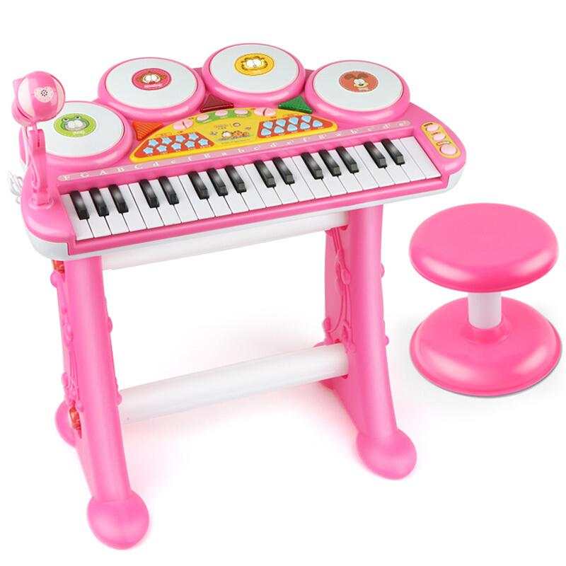 beiens贝恩施 加菲猫电子琴儿童益智玩具