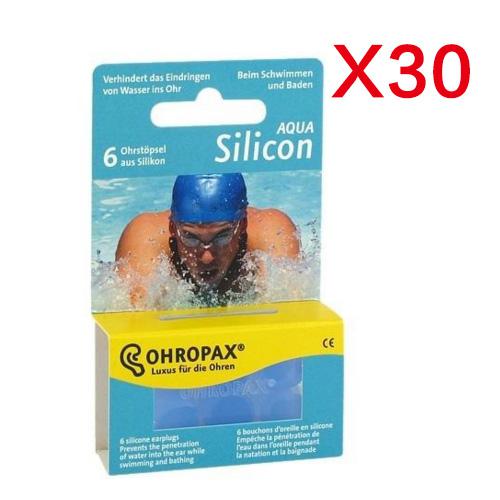 OHROPAX  游泳防水硅胶耳塞 6支/盒*30盒装