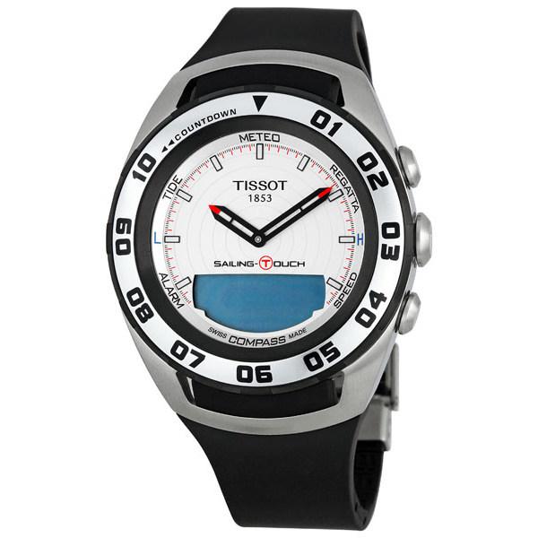 TISSOT 天梭 Sailing Touch 系列 T056.420.27.031.00 男款触屏腕表