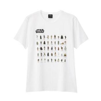 GU 星球大战系列 男士印花T恤
