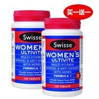 Swisse 女性多维生素多矿物质抗氧化草本营养片 120片*2瓶