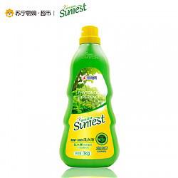 阳光森林（sunrest）洁净抑菌洗衣液1kg/瓶x2 *2件