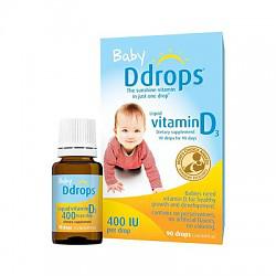 Baby Ddrops 维生素D3 90滴