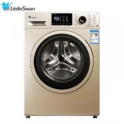 小天鹅(Little Swan)TD80V80WDG 8公斤洗衣机 洗烘一体机 变频节能 中途添衣 家用 金色