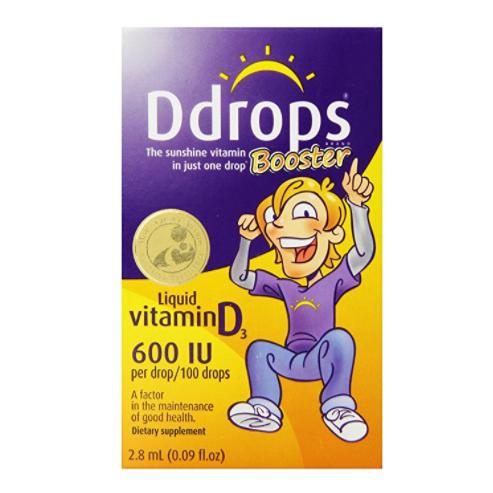 Ddrops Booster 儿童维生素D3滴剂 100滴