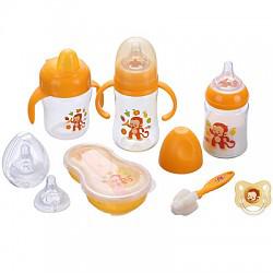 rikang 日康 婴幼儿尊享豪华礼盒 猴年套装8件套+日康浮水玩具RK-3681