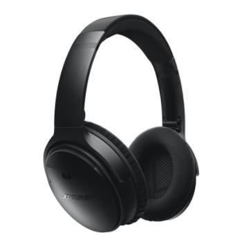 Bose蓝牙耳机QuietComfort 35 无线蓝牙耳机 头戴式耳麦 降噪耳机 黑色（QC35）