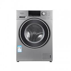 松下(Panasonic) XQG80-E58G2T 8公斤洗衣机 变频滚筒 立体泡沫净洁净超人 最高95度杀菌（银色）