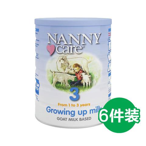 NANNY care 婴幼儿配方羊奶粉 3段 900g 6罐装