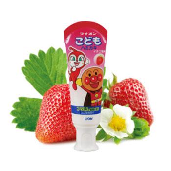 狮王 儿童防蛀牙膏草莓40g
