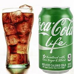 Coca-Cola 可口可乐 life绿色新生汽水 355ml*12听