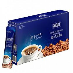 苏卡咖啡蓝山风味速溶咖啡三合一即溶咖啡30条450g *4件