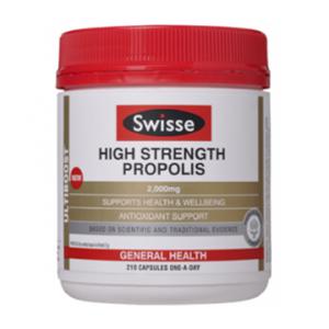 Swisse高浓度蜂胶210粒（降三高预防心脑血管病/糖尿病并发症）