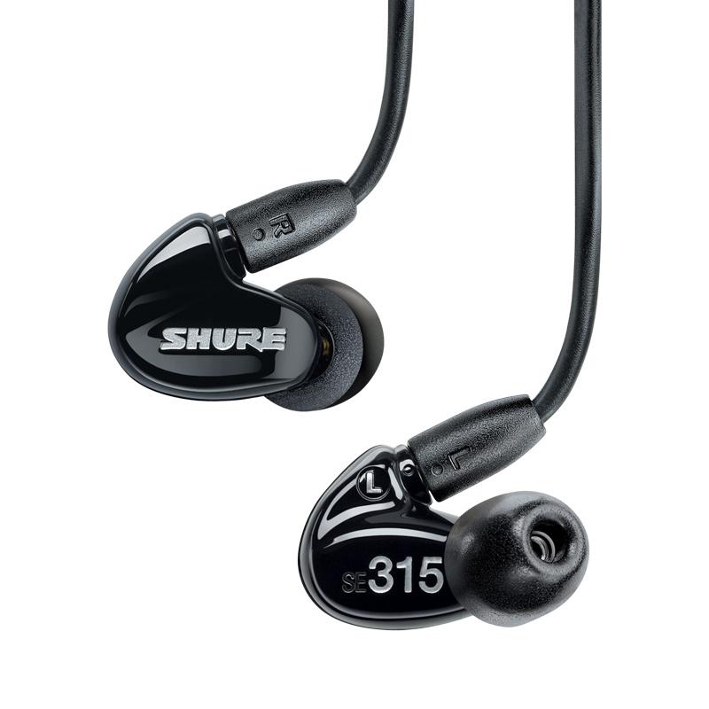 SHURE 舒尔 SE 315-K 动铁式 耳塞式耳机（可换线）