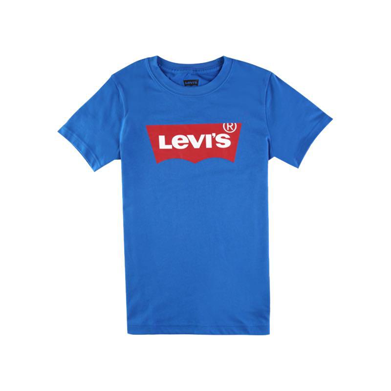 Levi's kids 李维斯蓝色男童圆领T恤 3-6岁 *2件