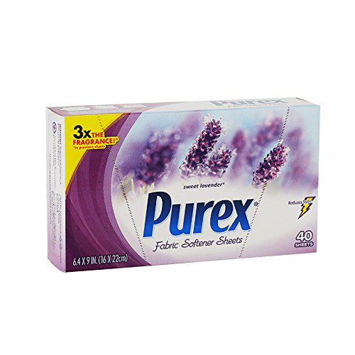 Purex 普雷克斯 衣物柔软香水纸 (薰衣草)  40抽