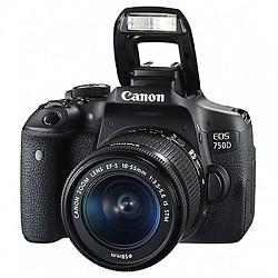预约：Canon 佳能 EOS 750D 单反套机（EF-S18-55mmf/3.5-5.6ISSTM）